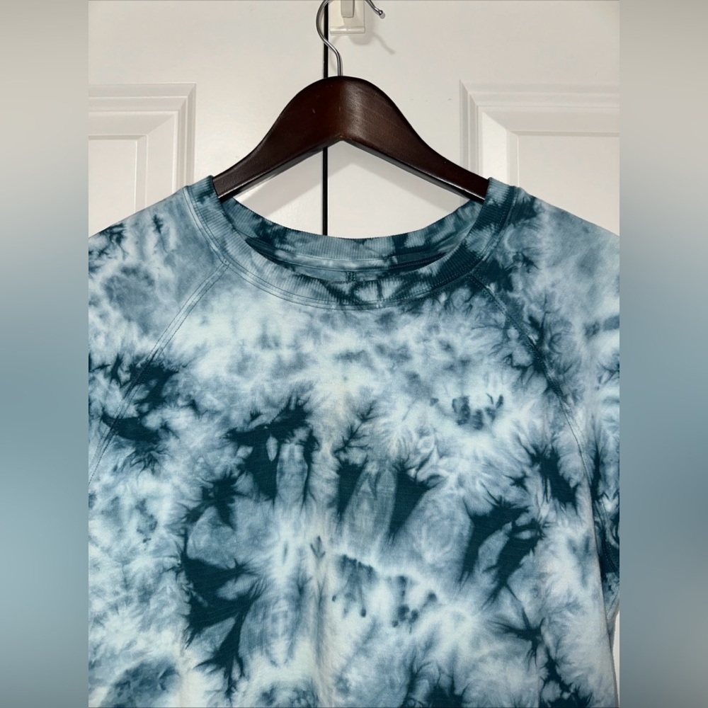 Athleta Lightweight Tie Die Longsleeve Shirt XS - Picture 2 of 5